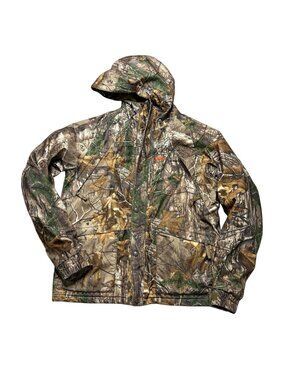 Cabelas Youth 2XL 18-20 Dry-Plus Camo Hunting Parka Jacket